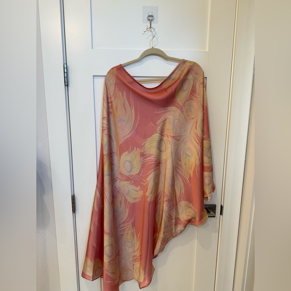 Ramona LaRue One Shoulder Renee Kaftan Dress